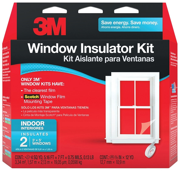 Scotch 2120 Window Insulation Kit, Clear [SKU: ORG6855472]