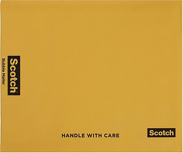 Scotch 7914 Bubble Mailer, #2, Kraft, Self-Seal Closure [SKU: ORG7643950]