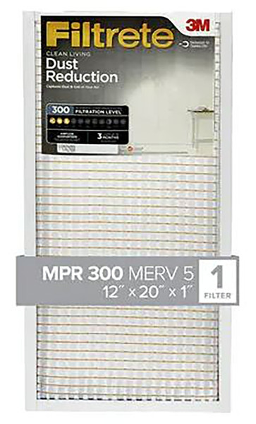 FILTER AIR DST REDUC 12X20X1IN [SKU: ORG2332401]