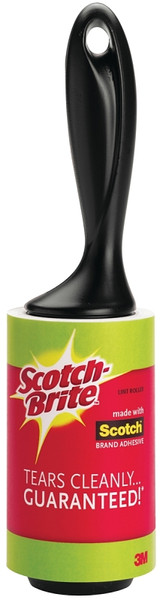 Scotch 836RS-60 Lint Roller, 56 Sheets Roller, Plastic, White [SKU: ORG6935456]