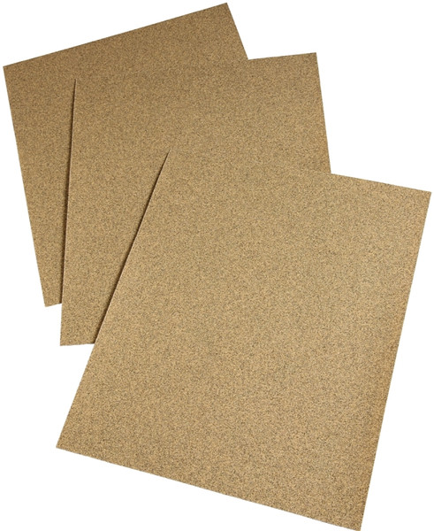 3M 02118 Sandpaper Sheet, 11 in L, 9 in W, Coarse, 40 Grit, Aluminum Oxide Abrasive, Paper Backing [SKU: ORG6184618]