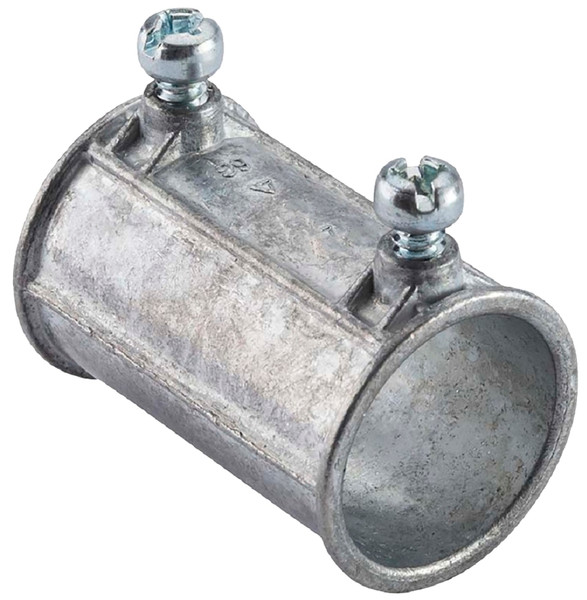 Halex 12210B Set Screw Coupling, 1 in, Zinc [SKU: ORG7406119]