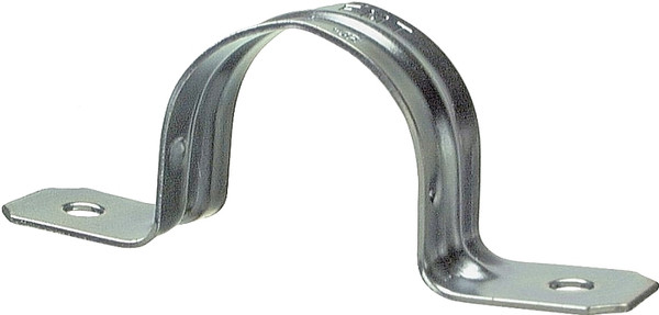 Halex 26162 Conduit Strap, Steel, Galvanized [SKU: ORG8673618]