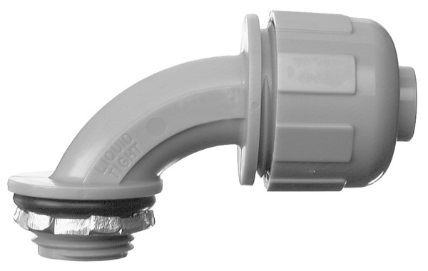 Halex 97693 Liquidtight Connector, 1 in, PVC/Zinc [SKU: ORG7226640]