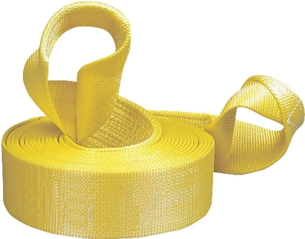 KEEPER 02932 Recovery Strap, 22,500 lb, 3 in W, 20 ft L, Hook End, Yellow [SKU: ORG6760730]