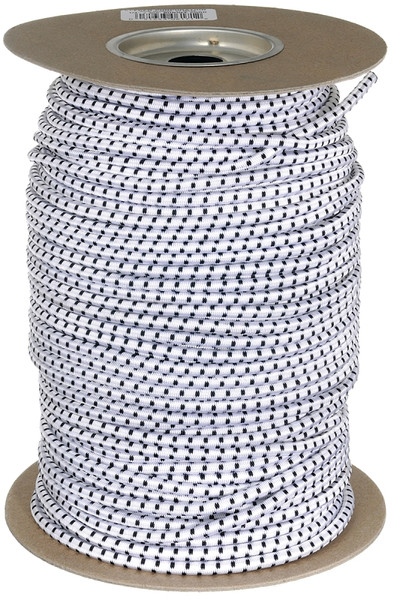 KEEPER 06171 Bungee Cord, 1/4 in Dia, 300 ft L, Rubber [SKU: ORG6085732]