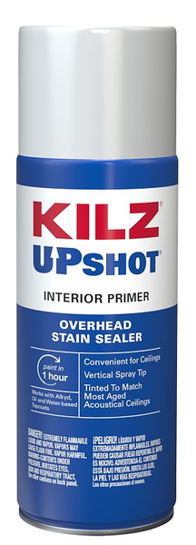 Kilz UPSHOT 11748 Multi-Purpose Primer, White, Flat, 10 oz [SKU: ORG7456908]