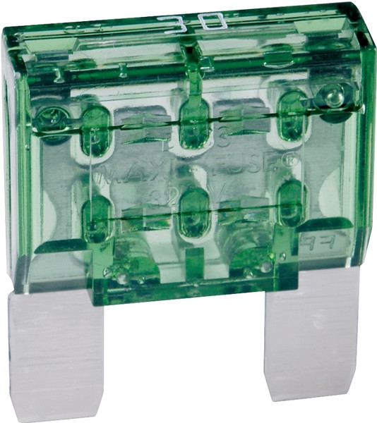 Bussmann BP/MAX-30-RP Automotive Fuse, Blade Fuse, 32 VDC, 30 A, 1 kA Interrupt [SKU: ORG3188935]
