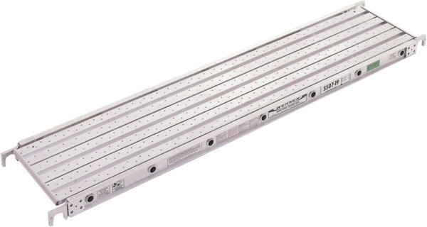 WERNER 5507-19 Aluma-Plank, 7 ft L, 19-1/16 in W, Aluminum [SKU: ORG0692194]