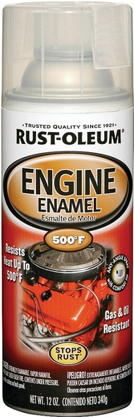 RUST-OLEUM AUTOMOTIVE 248944 Engine Enamel Spray Paint, Clear, 11 oz, Aerosol Can [SKU: ORG8732802]