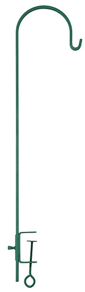 Perky-Pet 566 Railing Hook, Adjustable, Green, Powder-Coated, For: 3-1/4 in Wide Deck Railing [SKU: ORG4667739]