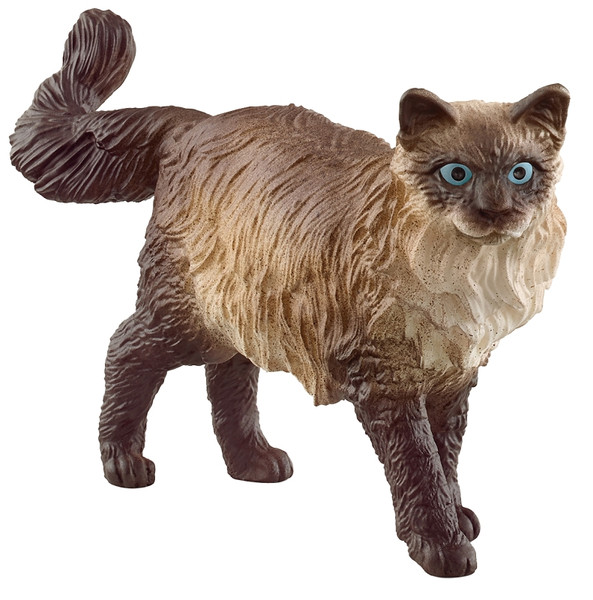 Schleich-S Farm World 13940 Animal Toy, 3 to 8 Years, Ragdoll Cat [SKU: ORG7449788]
