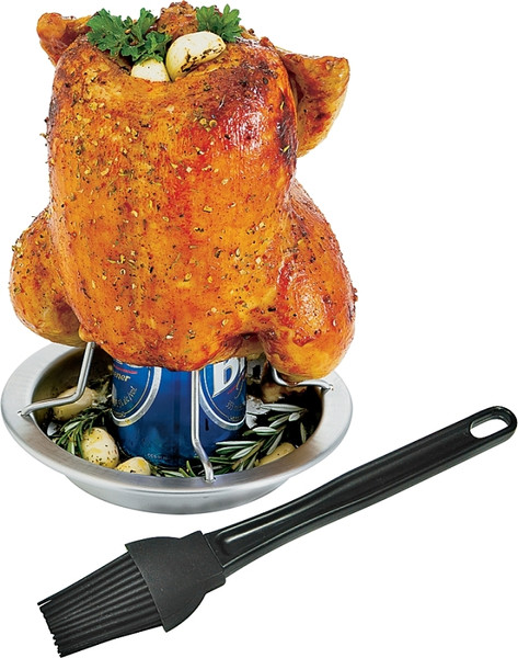 GrillPro 41333 Chicken Roaster, Stainless Steel [SKU: ORG8526121]