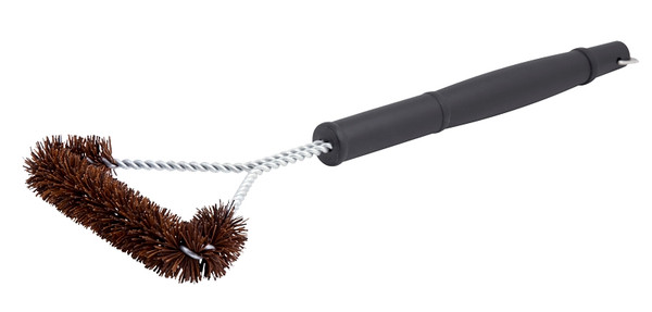 GrillPro 77648 Grill Brush, 17 in L Brush, 6-1/2 in W Brush, Nylon Bristle, Resin Handle [SKU: ORG7352206]