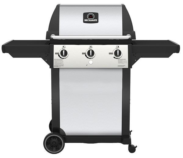 Broil-Mate 116454S LP Gas Grill, 40,000 Btu BTU, Liquid Propane, 3 -Burner, 400 sq-in Primary Cooking Surface [SKU: ORG7352248]