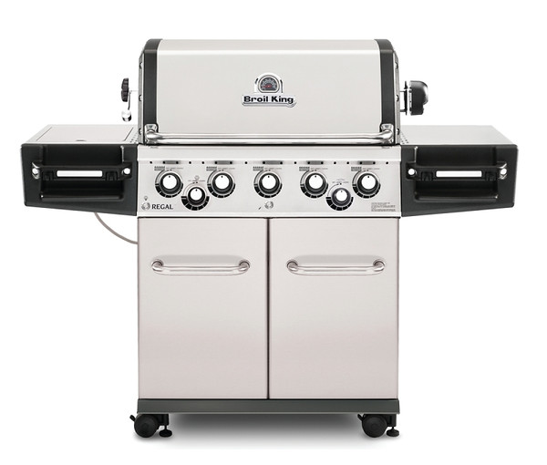 Broil King Regal 958347 Gas Grill, 55000 Btu/hr BTU, Natural Gas, 5 -Burner, 625 sq-in Primary Cooking Surface [SKU: ORG8843195]