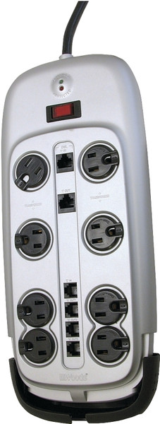 Woods 546521 Surge Protector, 8 -Outlet, 3345 J Energy [SKU: ORG9309436]