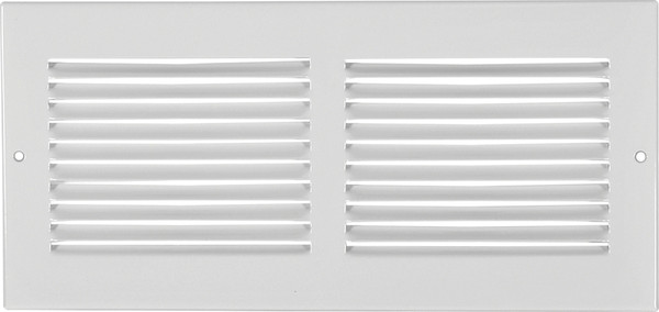 Imperial RG0385 Sidewall Grille, 13-1/4 in L, 7-1/4 in W, Steel, White [SKU: ORG5385984]