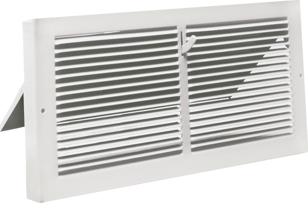 Imperial RG0111 Baseboard Register, 20 deg Air Deflection, Steel, White [SKU: ORG5385794]