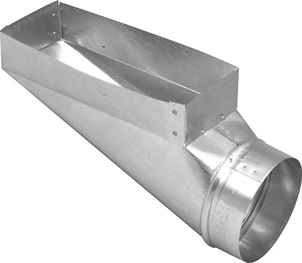 Imperial GV0664 End Boot, 3 in L, 10 in W, 6 in H, 30 Gauge, Galvanized [SKU: ORG0422717]