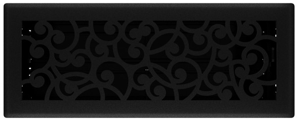 Imperial RG3460 Floor Register, Polystyrene, Black Iron [SKU: ORG7860984]
