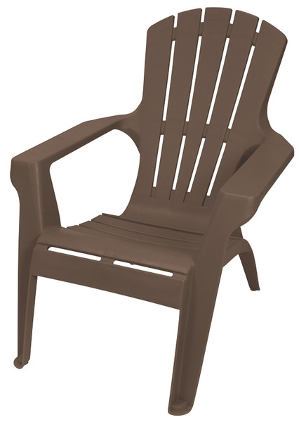 Gracious Living 11169-ADI II Contour Adirondack Chair, 29-3/4 in W, 35-1/4 in D, 33-1/2 in H, Resin Seat [SKU: ORG8288573]