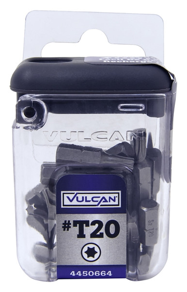 Vulcan 307431OR Screwdriver Bit, Hex Shank, S2 Chrome Molybdenum Steel [SKU: ORG4450664]