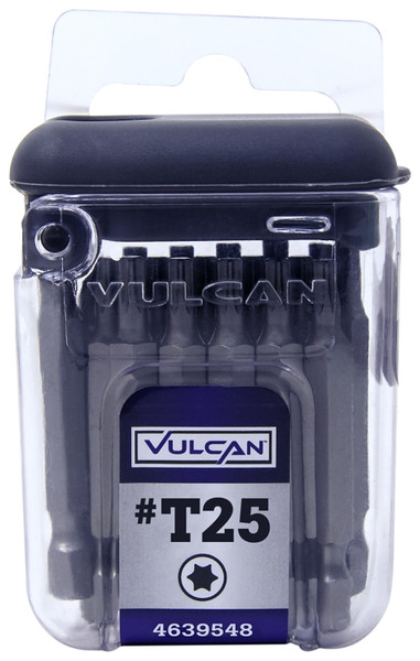 Vulcan 322891OR Screwdriver Bit, Hex Shank, S2 Chrome Molybdenum Steel [SKU: ORG4639548]