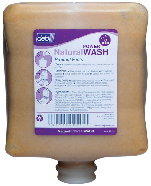 NORTH AMERICAN PAPER NPW4LTR Hand Soap, Liquid, Tan, Unscented, 400 mL Cartridge [SKU: ORG9268368]