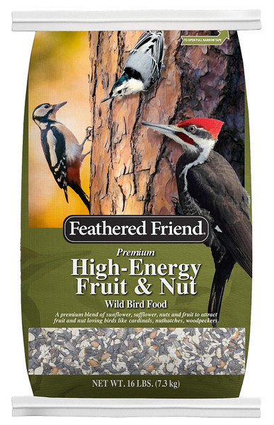 Feathered Friend 14168 Wild Bird Food, Premium, 16 lb Bag [SKU: ORG3596640]