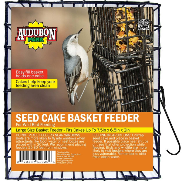 Audubon Park 11236 Seed Cake Basket Feeder [SKU: ORG7197106]