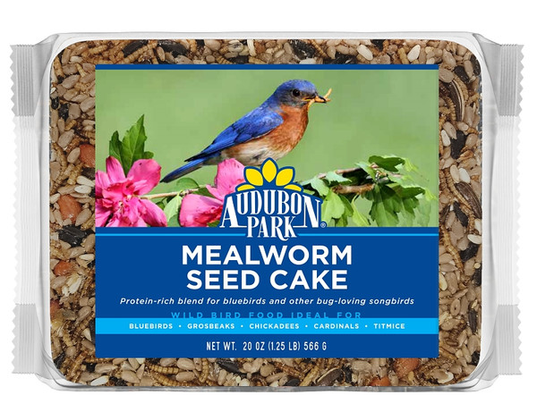 CAKE SEED BIRD MEALWORM 20OZ [SKU: ORG3597143]
