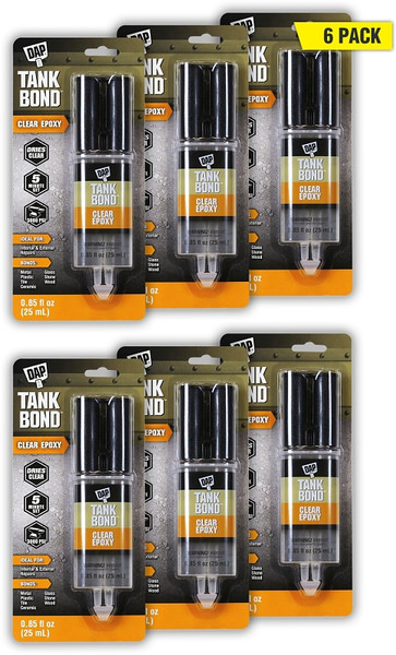 Tank Bond 00168 Epoxy, Clear, Liquid, 0.85 fl-oz Syringe [SKU: ORG8301483]
