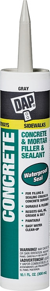 DAP 18096 Filler and Sealant, Gray, 10.1 oz Cartridge [SKU: ORG8396749]