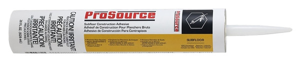 Prosource 27523 Subfloor Adhesive, 28 oz [SKU: ORG7188311]
