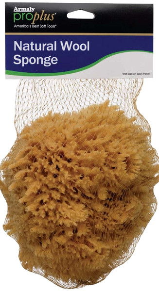 Armaly ProPlus 81000 Sea Sponge, 6 in L, 5 in W, Natural Wool [SKU: ORG3309515]