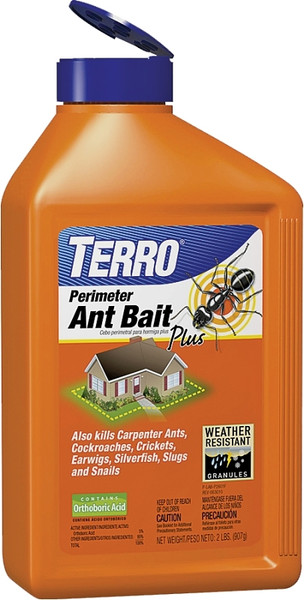 TERRO T2600 Ant Bait Plus, Granular, 2 lb Bottle [SKU: ORG8220964]