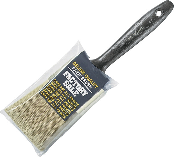 WOOSTER P3974-4 Paint Brush, 4 in W, 3-7/16 in L Bristle, Polyester Bristle [SKU: ORG0445163]