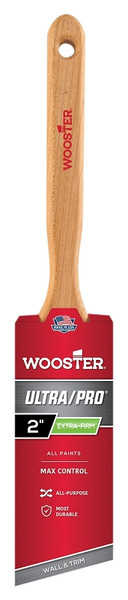 WOOSTER 4153-2 Paint Brush, 2 in W, 2-11/16 in L Bristle, Nylon Bristle, Sash Handle [SKU: ORG6117915]