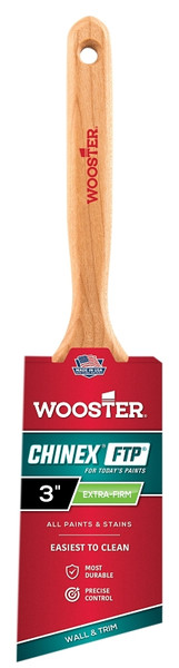 WOOSTER 4410-3 Paint Brush, 3 in W, 3-3/16 in L Bristle, Synthetic Bristle, Sash Handle [SKU: ORG7127343]
