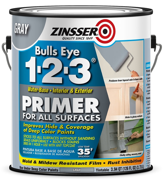 ZINSSER 285085 Primer, Gray, 1 gal [SKU: ORG5262209]