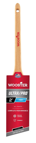 WOOSTER 4181-2 Paint Brush, 2 in W, 2-7/16 in L Bristle, Nylon/Polyester Bristle, Sash Handle [SKU: ORG0693499]
