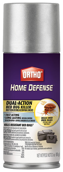 Ortho 0202310 Bed Bug Killer, Spray Application, Indoor, 3 oz Aerosol Can [SKU: ORG9835240]