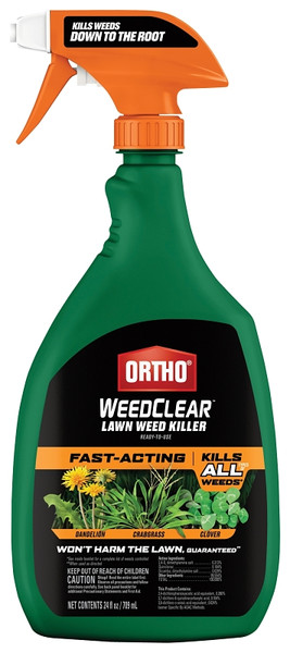Ortho WEEDCLEAR 0447705 Weed Killer, Liquid, 24 oz Bottle [SKU: ORG9990342]