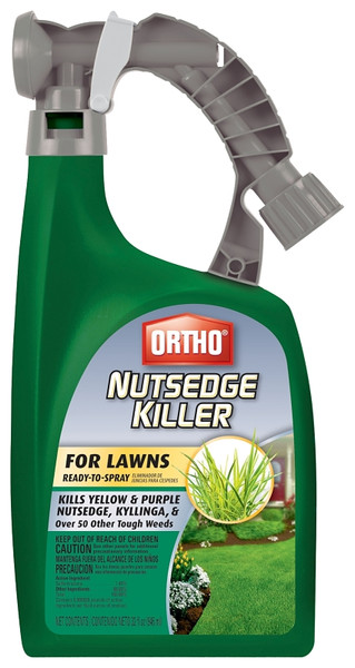Ortho 9901910 Nutsedge Killer, Liquid, Spray Application, 32 fl-oz Bottle [SKU: ORG7380405]