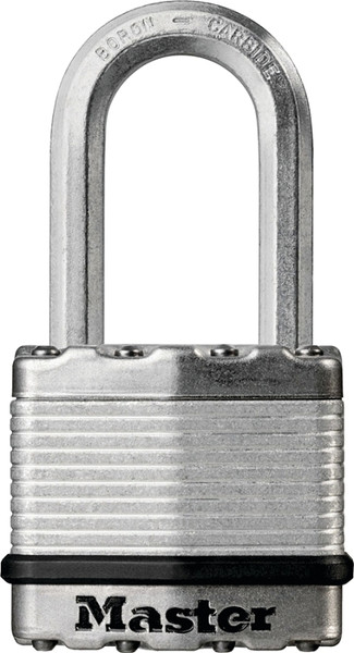 Master Lock Magnum Series M1XKADLF Padlock, Keyed Alike Key, 5/16 in Dia Shackle, 1-1/2 in H Shackle, Zinc [SKU: ORG1549229]