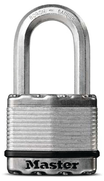 Master Lock Magnum Series M5XKADLHCCSEN Padlock, Keyed Alike Key, 3/8 in Dia Shackle, 2 in H Shackle, Zinc, 2 in W Body [SKU: ORG7146855]