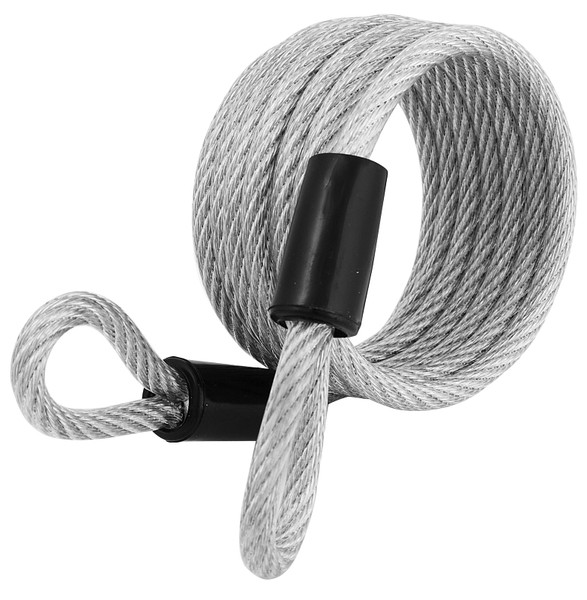 Master Lock 65D Looped End Cable, Steel Shackle [SKU: ORG6156038]