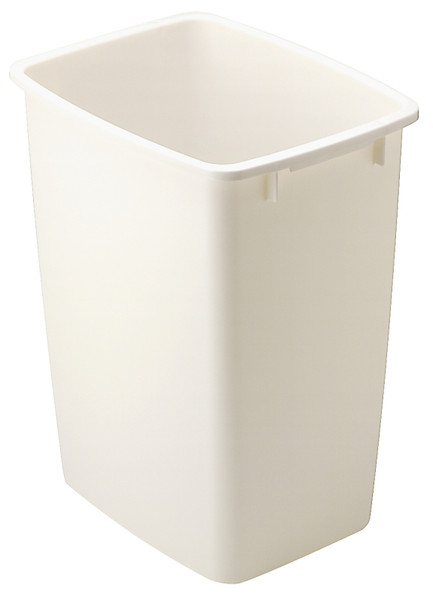 Rubbermaid 2806 FG2806TPBISQU Waste Basket, 36 qt Capacity, Polyethylene, Bisque, 18 in H [SKU: ORG6257042]