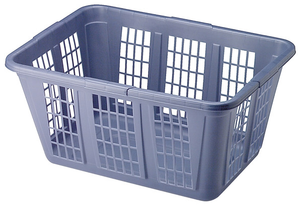 Rubbermaid FG296585ROYBL Laundry Basket, 1.6 bu Capacity, Plastic, Royal Blue, 1-Compartment [SKU: ORG6259121]